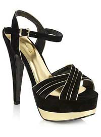 Black sandals, £25