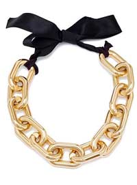 Chunky gold necklace, £31