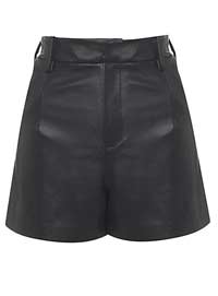 House of Holland leather shorts, £210