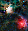 A dark nebula of gas and dust, the Rho Ophiuchi cloud complex is one of the closest star-forming regions to our solar system