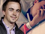 'I couldn't say words': Malcolm In The Middle star Frankie Muniz reveals the horror of experiencing a stroke at 25... while his girlfriend tweets emotional hospital picture