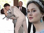 Sealed with a kiss! Leighton Meester and Ed Westwick lock lips following their long-awaited nuptials on the final episode of Gossip Girl 