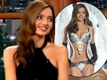 'Put on some nice underwear and you'll keep your husband': Miranda Kerr reveals her Grandma's tips for keeping a man happy 