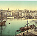 [Old Harbor (Vieux-Port), Marseille, France, with Hôtel-Dieu Hospital in background] (LOC)