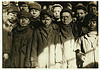 Group of Breaker Boys in #9 Breaker, Hughestown Borough, Pennsylvania Coal Co. Smallest boy is Angelo Ross (see photos and labels #1953 & #1954).  Location: Pittston, Pennsylvania. (LOC) by The Library of Congress