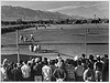 Baseball game, Manzanar Relocation Center, Calif. (LOC) by The Library of Congress