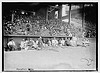 [Phila. Athletics dugout prior to start of Game 1 of 1914 World Series at Shibe Park (baseball)] (LOC) by The Library of Congress