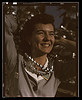 Annette del Sur public[iz]ing salvage campaign in yard of Douglas Aircraft Company, Long Beach, Calif. (LOC) by The Library of Congress