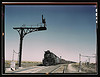 West bound Santa Fe R.R. freight train waiting in a siding to meet an east bound train, Ricardo, N[ew] Mex[ico] (LOC) by The Library of Congress