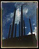 Smoke stacks (LOC) by The Library of Congress