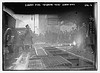 Subway fire -- breaking thru subway roof (LOC) by The Library of Congress