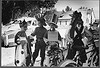 Bicycle riders in parade on the Fourth of July at Vale, Oregon (LOC) by The Library of Congress