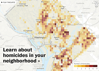Homicides map