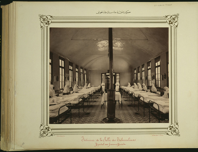 [Tuberculosis ward of the Hasköy Hospital for Women] (LOC)