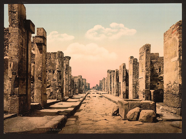 [Fortuna Street, Pompeii, Italy] (LOC)