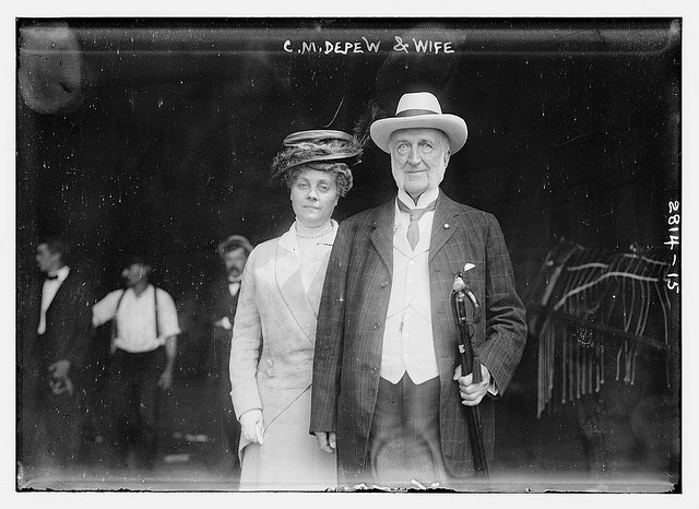 C.M. Depew & wife (LOC)