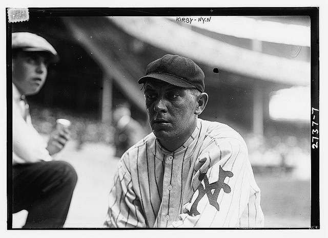 [LaRue Kirby, New York NL, at Polo Grounds, NY (baseball)] (LOC)