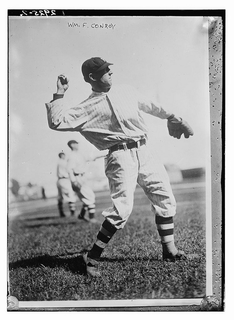 [William E. "Wid" Conroy in unidentified uniform (baseball)] (LOC)