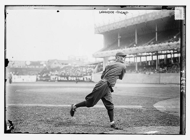 [Jimmy Lavender, Chicago NL, at Polo Grounds, NY (baseball)] (LOC)