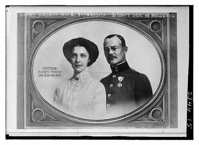 Grand Duchess Eliz. Franziska & Count Geo. of Waldenburg (LOC)