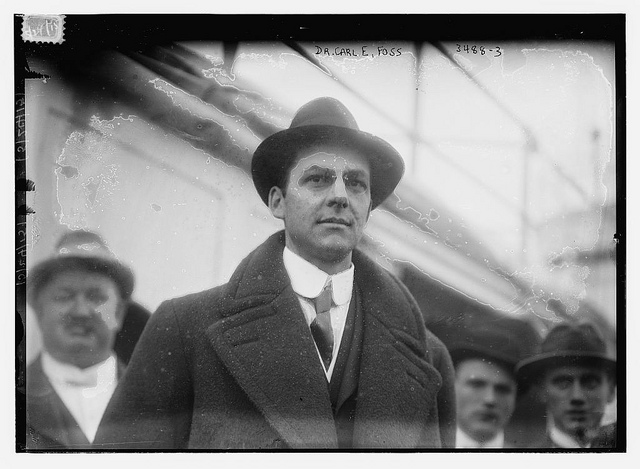 Dr. Carl Elmer Foss, survivor of the LUSITANIA sinking. Bain Coll., 1915  (LOC)