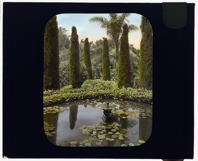 "Glendessary," Robert Cameron  Rogers house, Glendessary Lane, Mission Heights, Santa Barbara, California. (LOC)