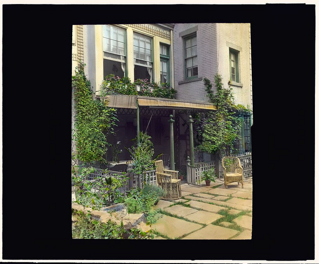 ["Flagstones," Charles Clinton Marshall house, 117 West 55th Street, New York, New York. (LOC)