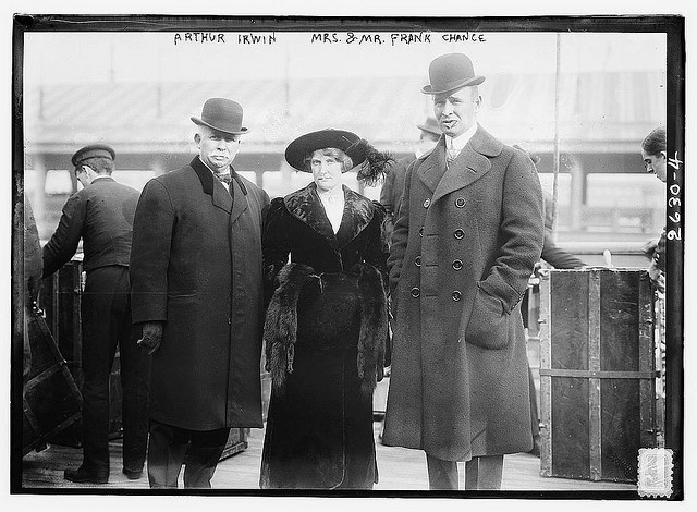 Arthur Irwin, Mr. & Mrs. Frank Chance (LOC)