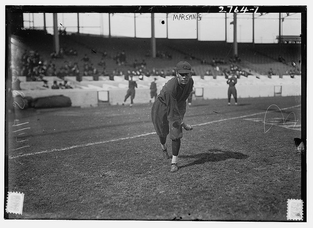 [Armando Marsans, Cincinnati NL, at Polo Grounds, NY (baseball)] (LOC)