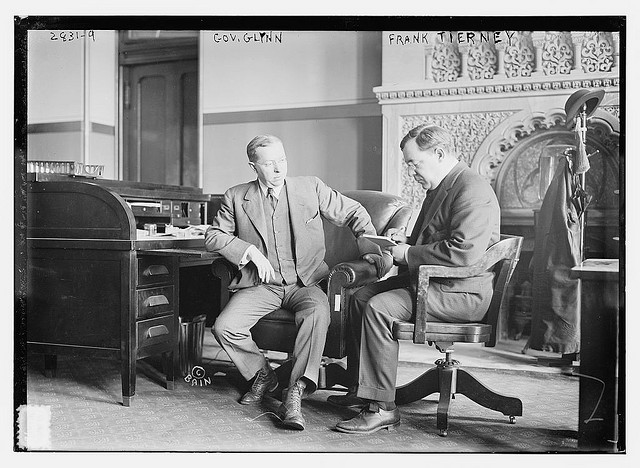 Gov. Glynn and Frank Tierney (LOC)