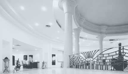 Luxury hotel lobby, ABA Preferred Rate Hotel Program