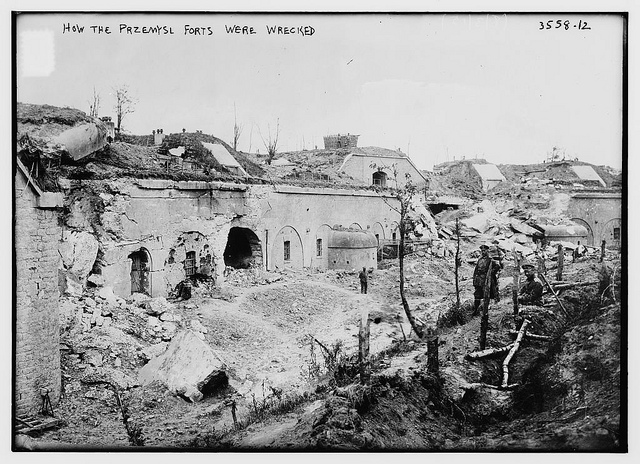 How the Przemysl Forts were wrecked  (LOC)