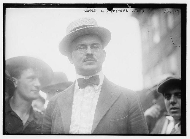 Leader of Bayonne strike  (LOC)