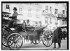 Wilson Leaves Hotel (LOC) by The Library of Congress