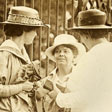 Detail of photograph of Annie Arniel.