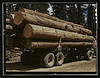 Truck load of ponderosa pine, Edward Hines Lumber Co. operations in Malheur National Forest, Grant County, Oregon (LOC) by The Library of Congress