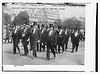 French Ministers at Berteaux funeral. Caillaux, Cruppi, Perrier, Delcasse (LOC) by The Library of Congress