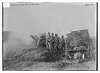 German field gun in action (LOC) by The Library of Congress