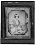 Wife of Joseph Jenkins Roberts. Jane Roberts three-quarter length portrait of a woman, full face.
