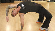 Try This: Stretch with the crab reach