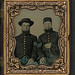 [Two unidentified soldiers in Union sergeants' uniforms] (LOC)