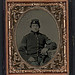 [Unidentified soldier in Union sergeant's uniform] (LOC)