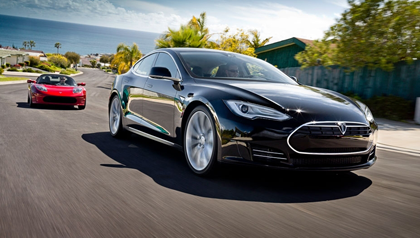 Tesla Model S - Vehículos para la generación boomer para el 2013