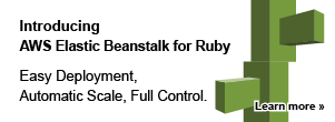 Introducing AWS Elastic Beanstalk for Ruby | Easy Deployment, Automatic Scale, Full Control