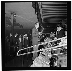 [Portrait of Charlie Barnet, WOR broadcast, Aquarium, New York, N.Y., ca. Aug. 1946] (LOC)