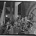 [Portrait of Duke Ellington, Ray Nance, Tricky Sam Nanton(?), Johnny Hodges(?), Ben Webster(?), Otto Toby Hardwick(e), Harry Carney, Rex William Stewart, Juan Tizol, Lawrence Brown, Fred Guy(?), and Sonny Greer, Howard Theater, Washington, D.C., early 194