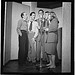 [Portrait of Dave Lambert, Jerry Duane, Wayne Howard, Jerry Packer, and Margaret Dale, New York, N.Y., ca. Jan. 1947] (LOC)