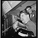 [Portrait of Joe Mooney, Gaeton (Gate) Frega, and Andy Fitzgerald, Dixon's Steak House(?), New York, N.Y., ca. Oct. 1946] (LOC)