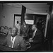 [Portrait of James P. (James Price) Johnson, Fess Williams, Freddie Moore, and Joe Thomas, William P. Gottlieb's office party, Jamaica, Queens, New York, N.Y., ca. 1948] (LOC)