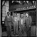 [Portrait of Thelonious Monk, Howard McGhee, Roy Eldridge, and Teddy Hill, Minton's Playhouse, New York, N.Y., ca. Sept. 1947] (LOC)